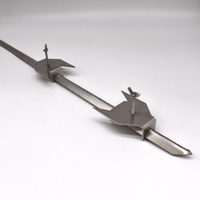 Rotisserie skewer prongs and forks