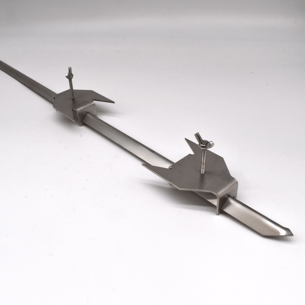 Rotisserie skewer prongs and forks