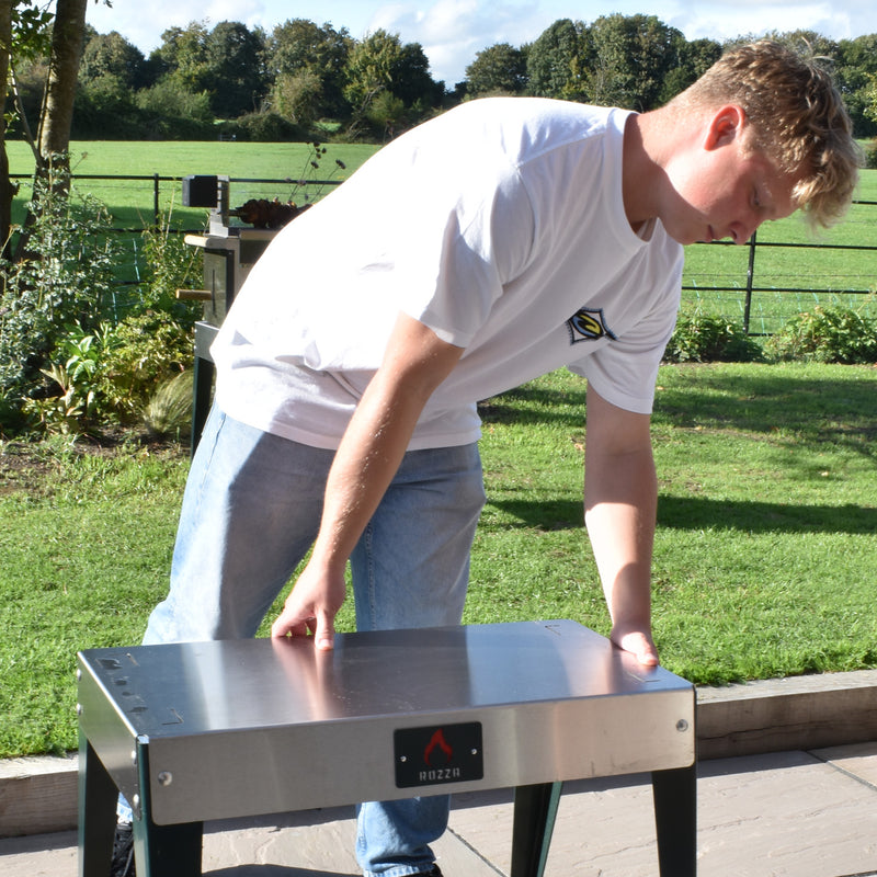 Setting up the Rozza stand